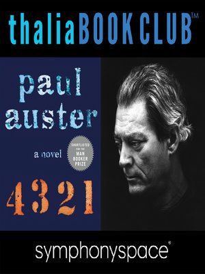 cover image of Thalia Book Club: Paul Auster, 4, 3, 2, 1